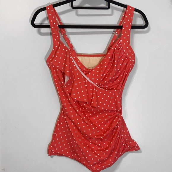 Talbots Ruffle Tankini Swim Top - Picture 4 of 6